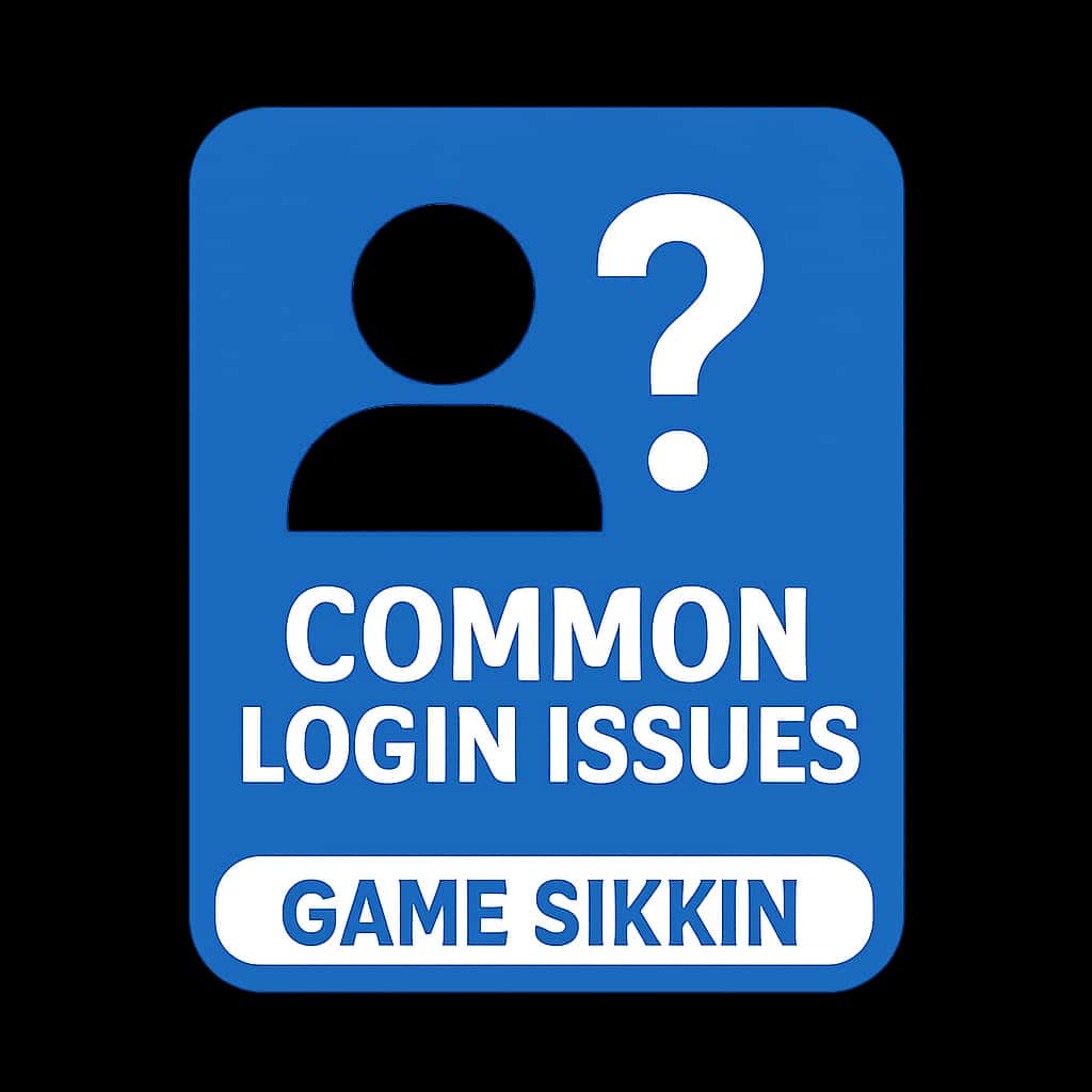 An icon representing support for common login issues in Game Sikkim.