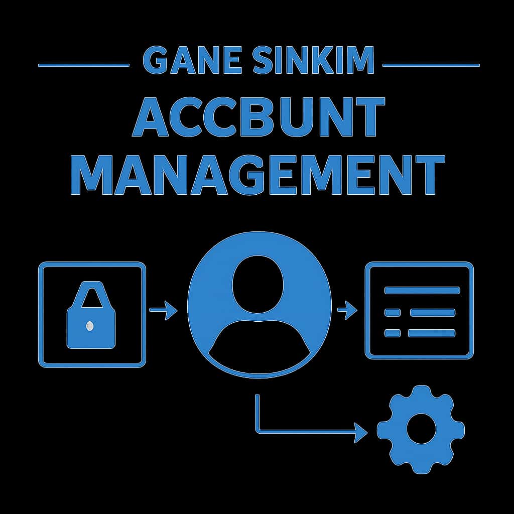 An educational diagram related to Game Sikkim Account Management.