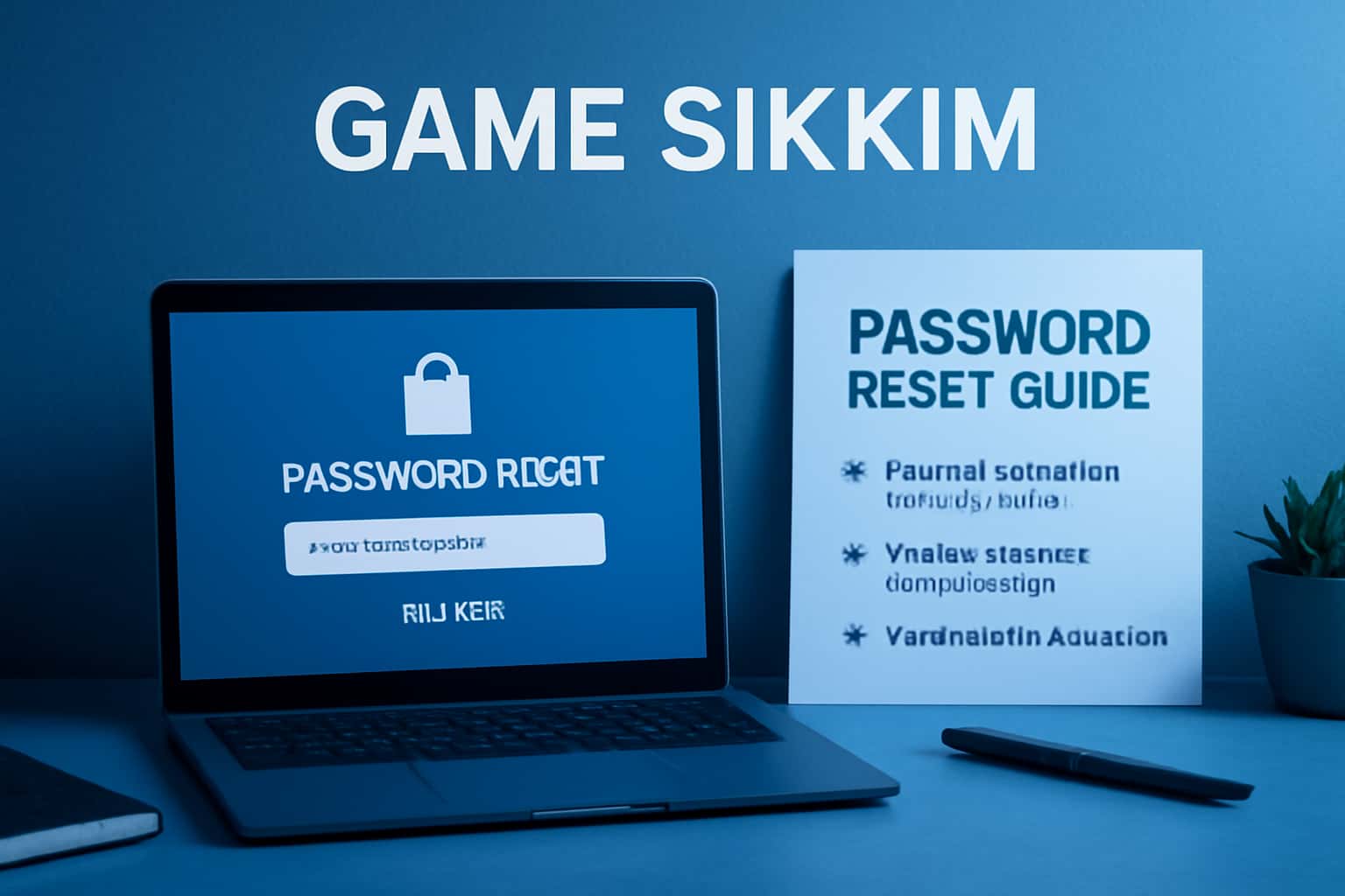 Illustration related to Game Sikkim Password Reset Guide.