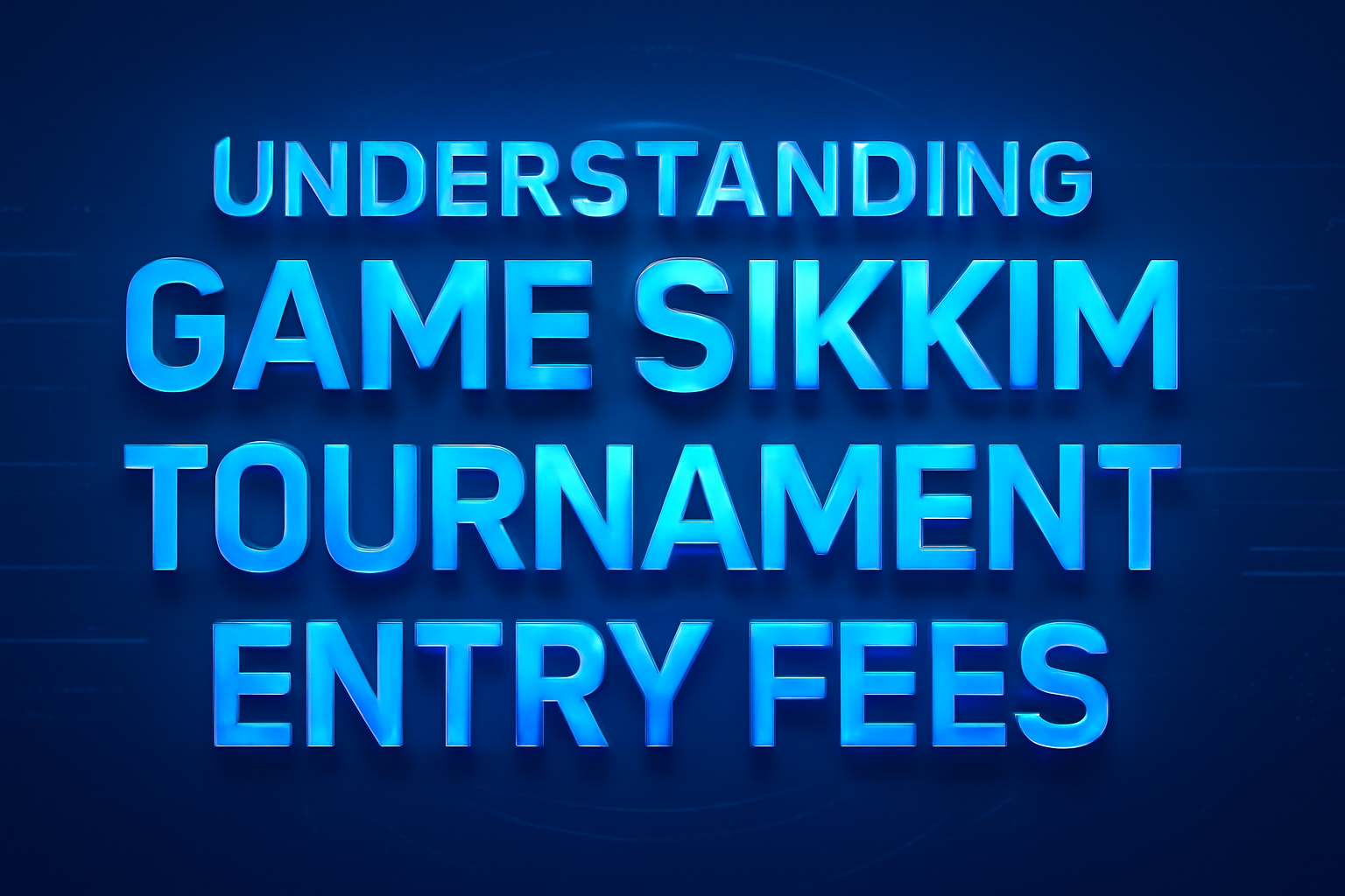 Visual representation featuring the title 'Game Sikkim Access Guide' in a high-tech setting.