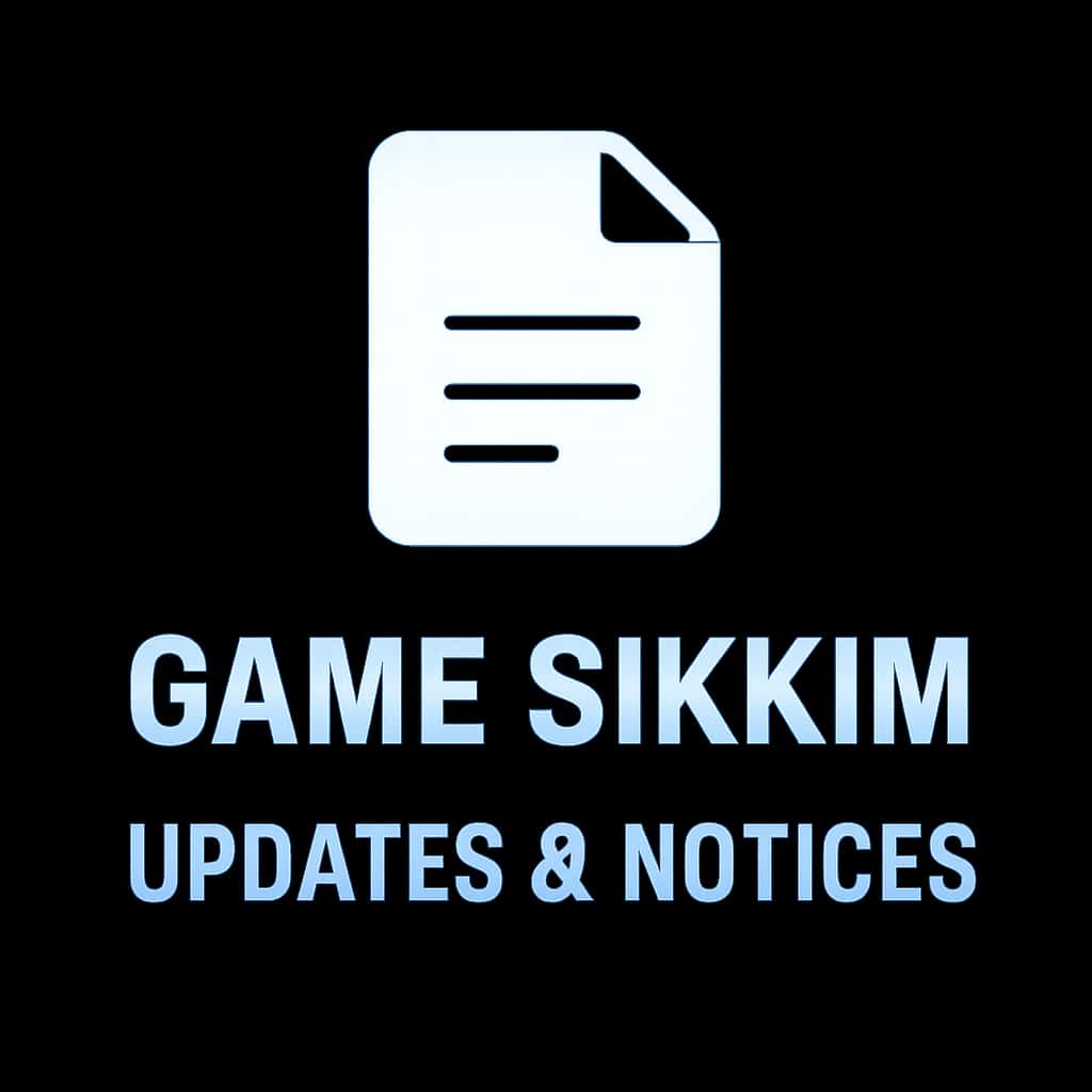 An icon representing Game Sikkim Updates & Notices.
