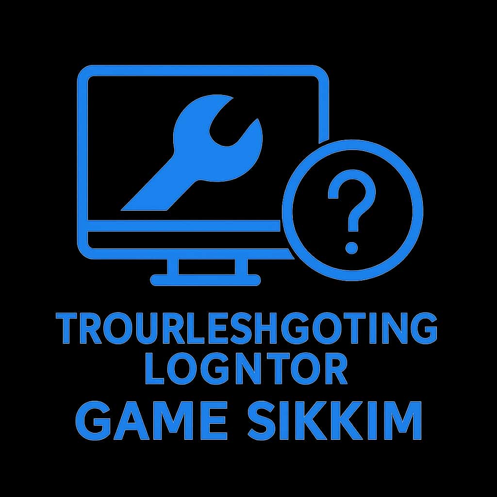 A simple badge symbolizing support for Game Sikkim login troubleshooting.